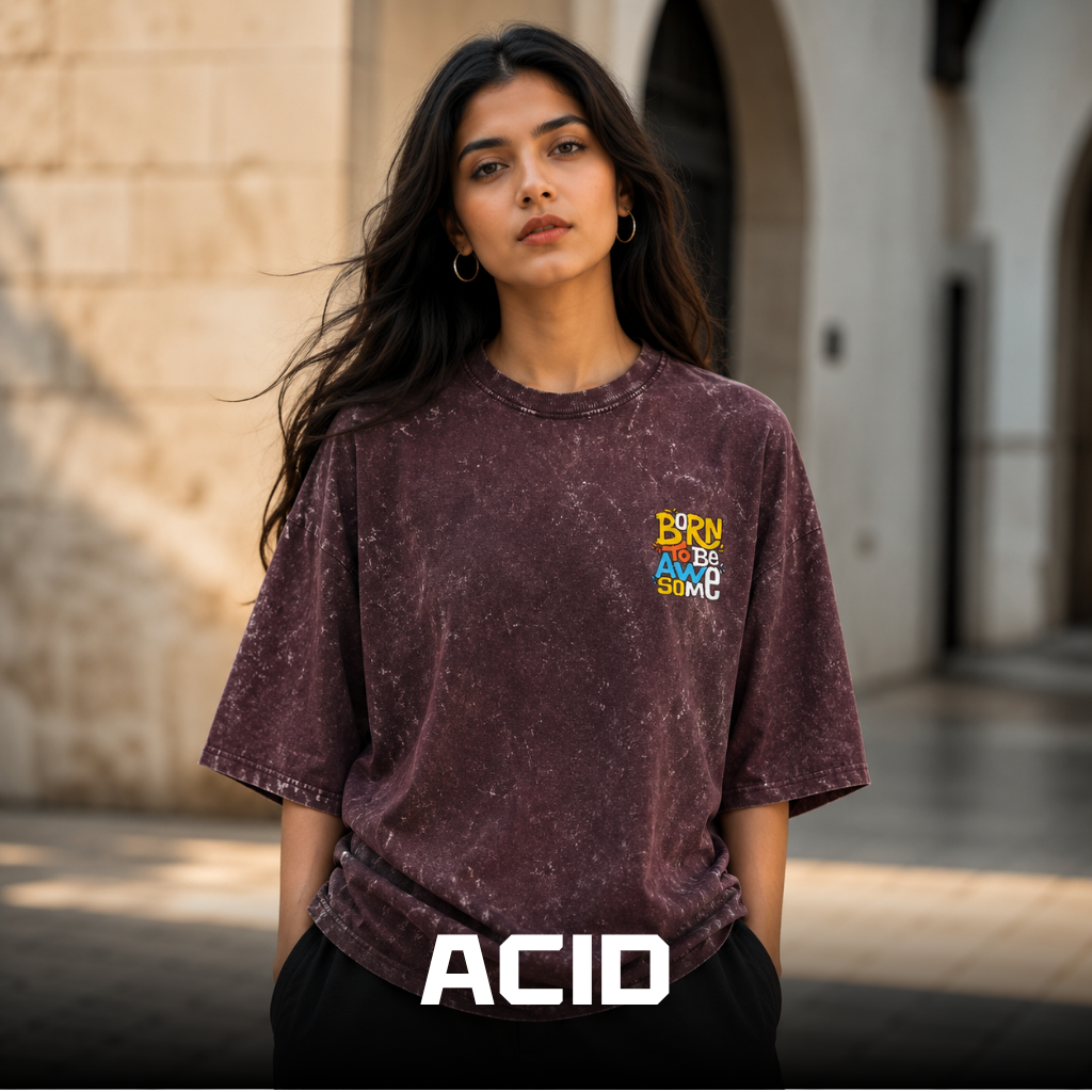 Women's Acid Wash Tee