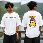 Friends Hugsy Terry Oversized Tee
