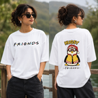Friends Hugsy Terry Oversized Tee