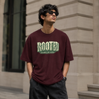 Rooted Terry Oversized Tee