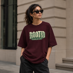 Rooted Terry Oversized Tee