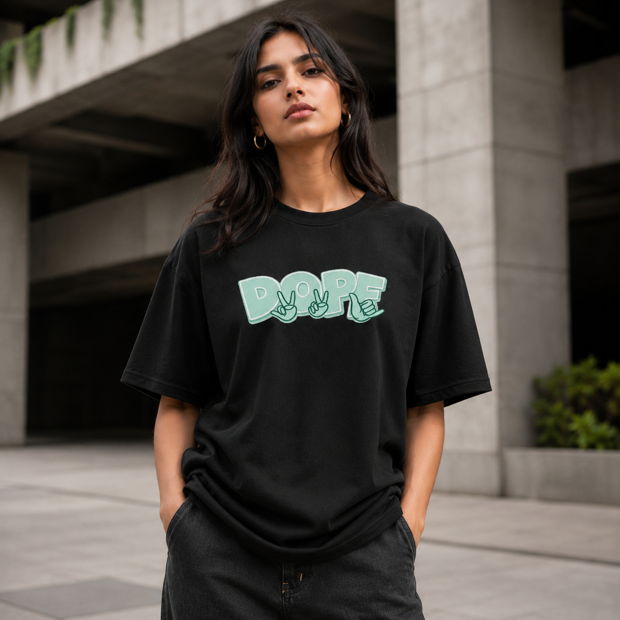Dope Terry Oversized Tee