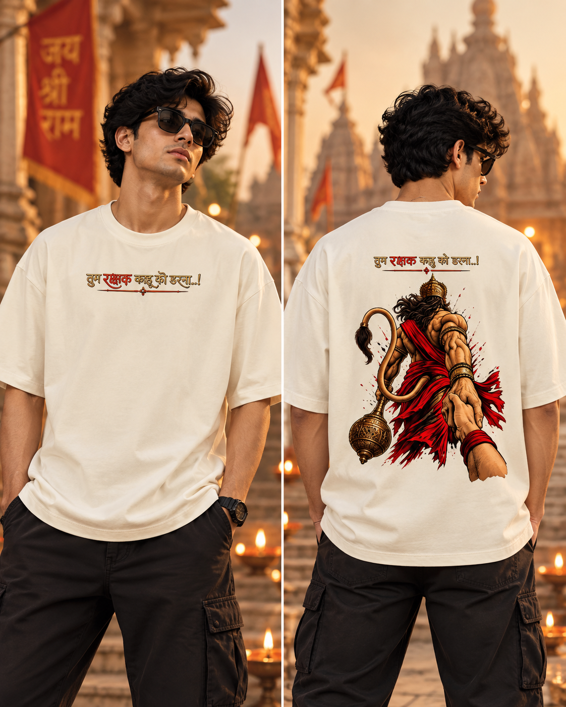 Rakshak Terry Oversized Tee