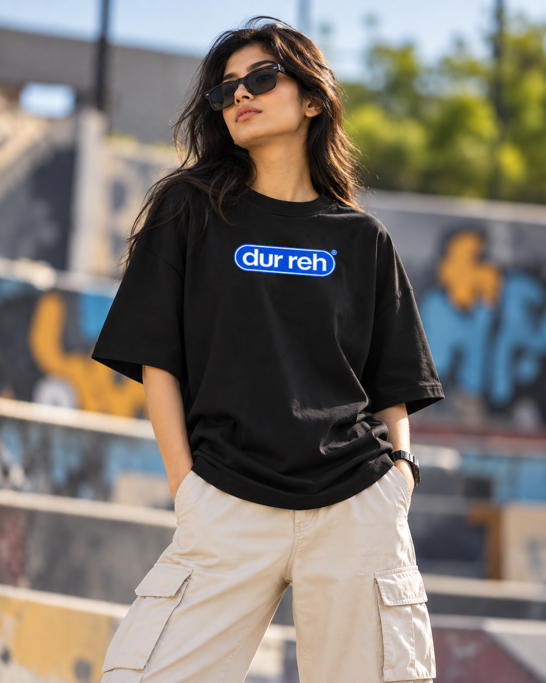 Dureh Terry Oversized Tee