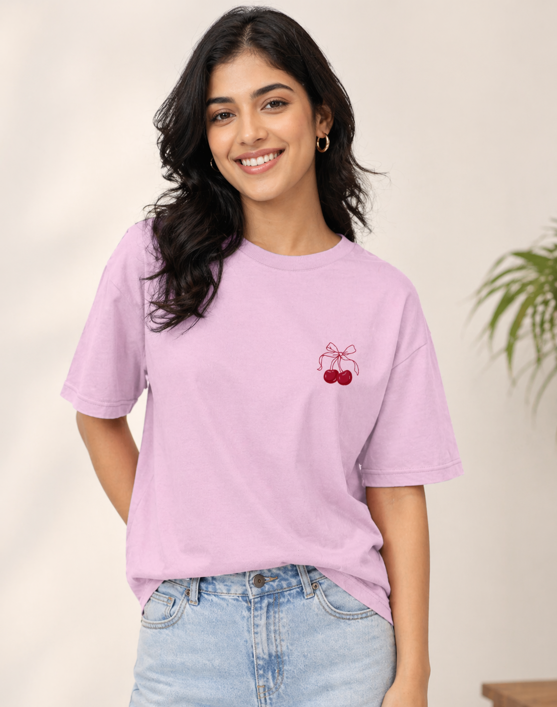 Cherry Picked Oversized T-Shirt