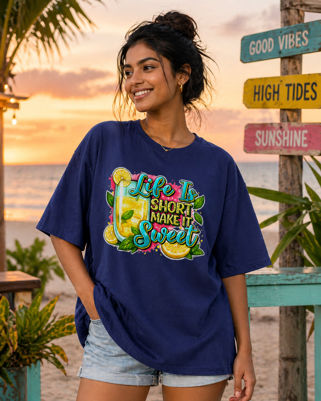 Sweet Vibe Oversized T-Shirt