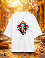Ganpati (Ganesha) Terry Oversized Tee