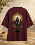 Vakratund (Ganesha) Terry Oversized Tee