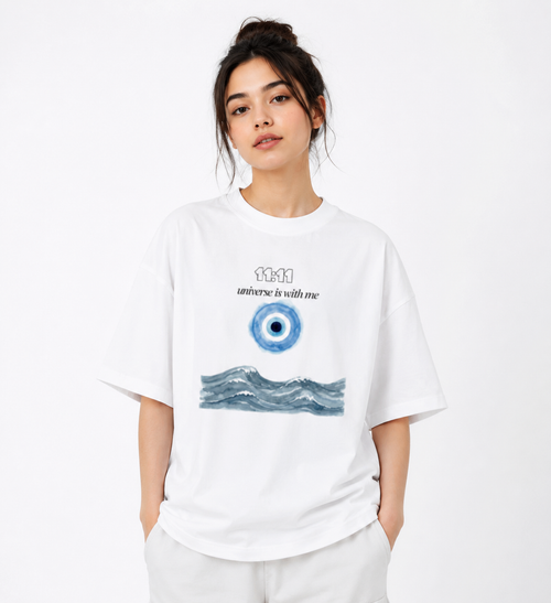 11:11 Terry Oversized Tee