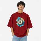 Compass Terry Oversized Tee
