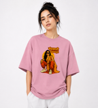 Sanskari Savage  Terry Oversized Tee