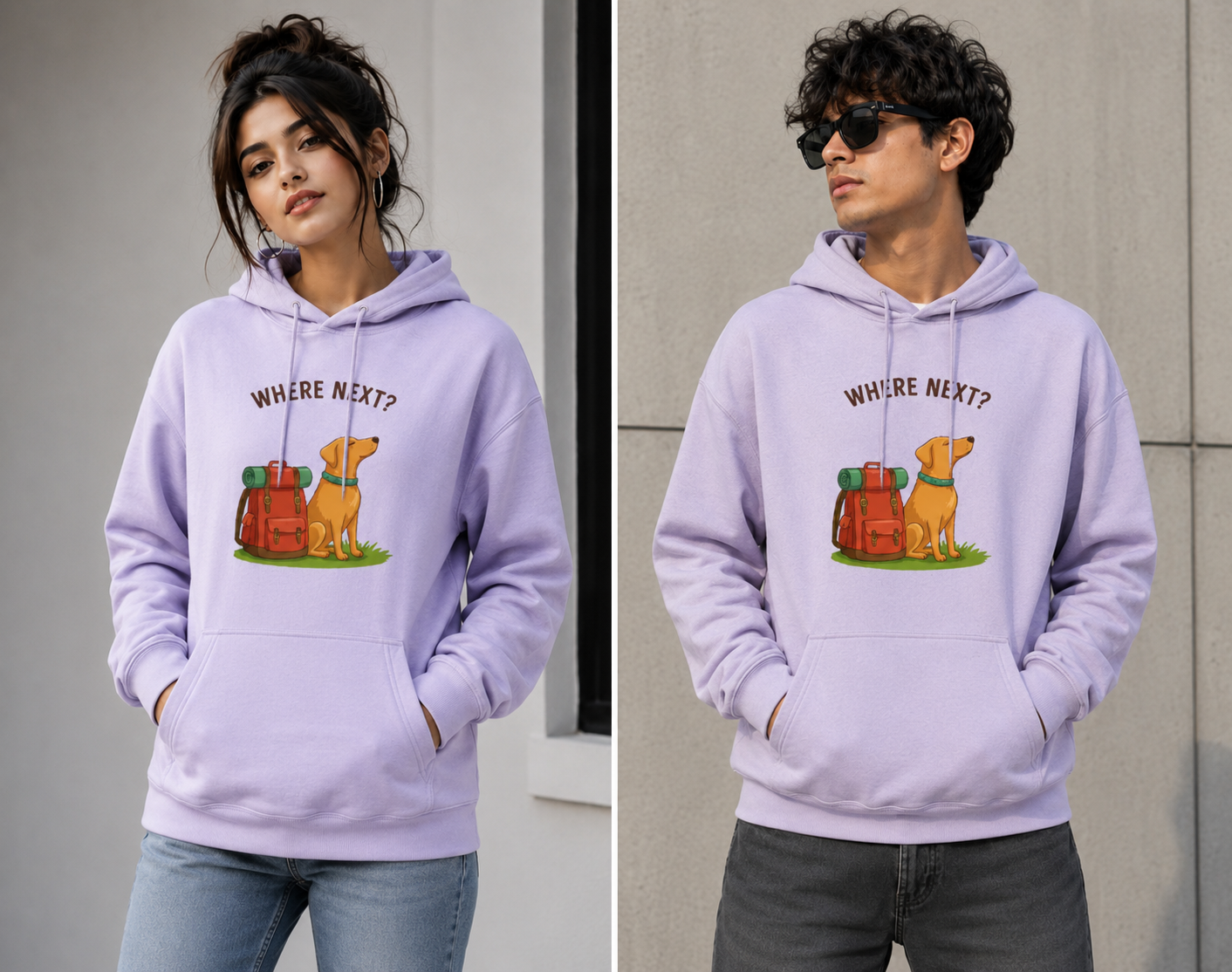 Travel Dog Where Next Hoodie