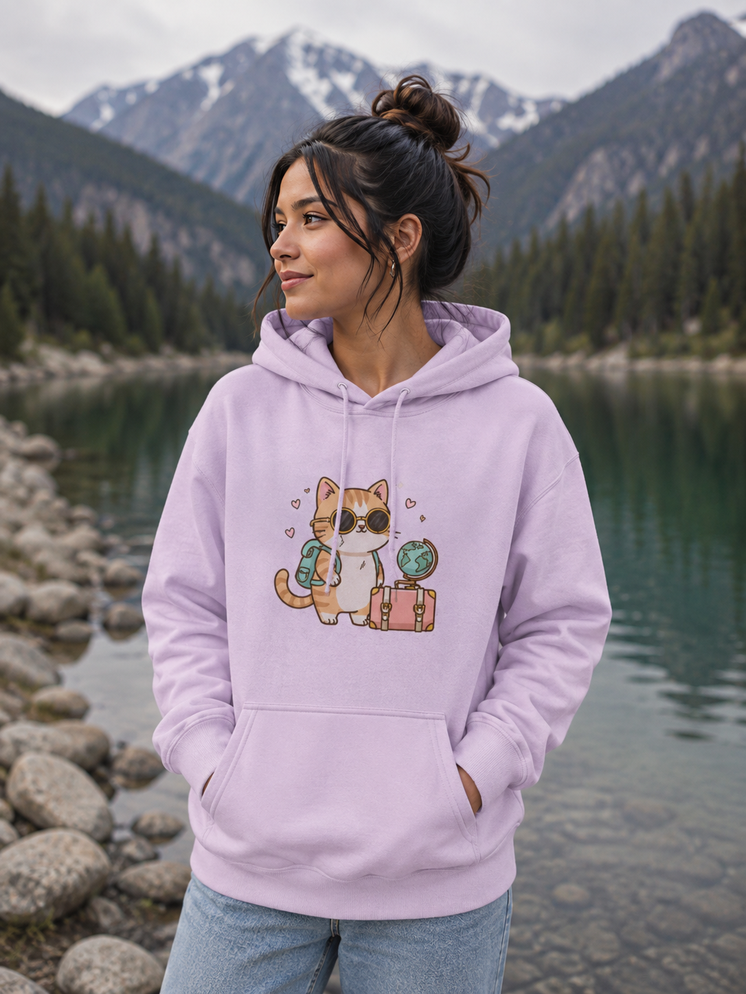 Kitty Travel Hoodie