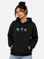 Eat sleep repeat Hoodie