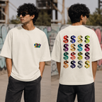 Hustle Hard Terry Oversized Tee