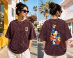 Awesome Acid Washed Oversized Tee