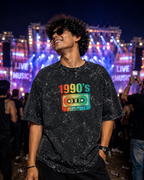 1990's Acid Washed Oversized Tee
