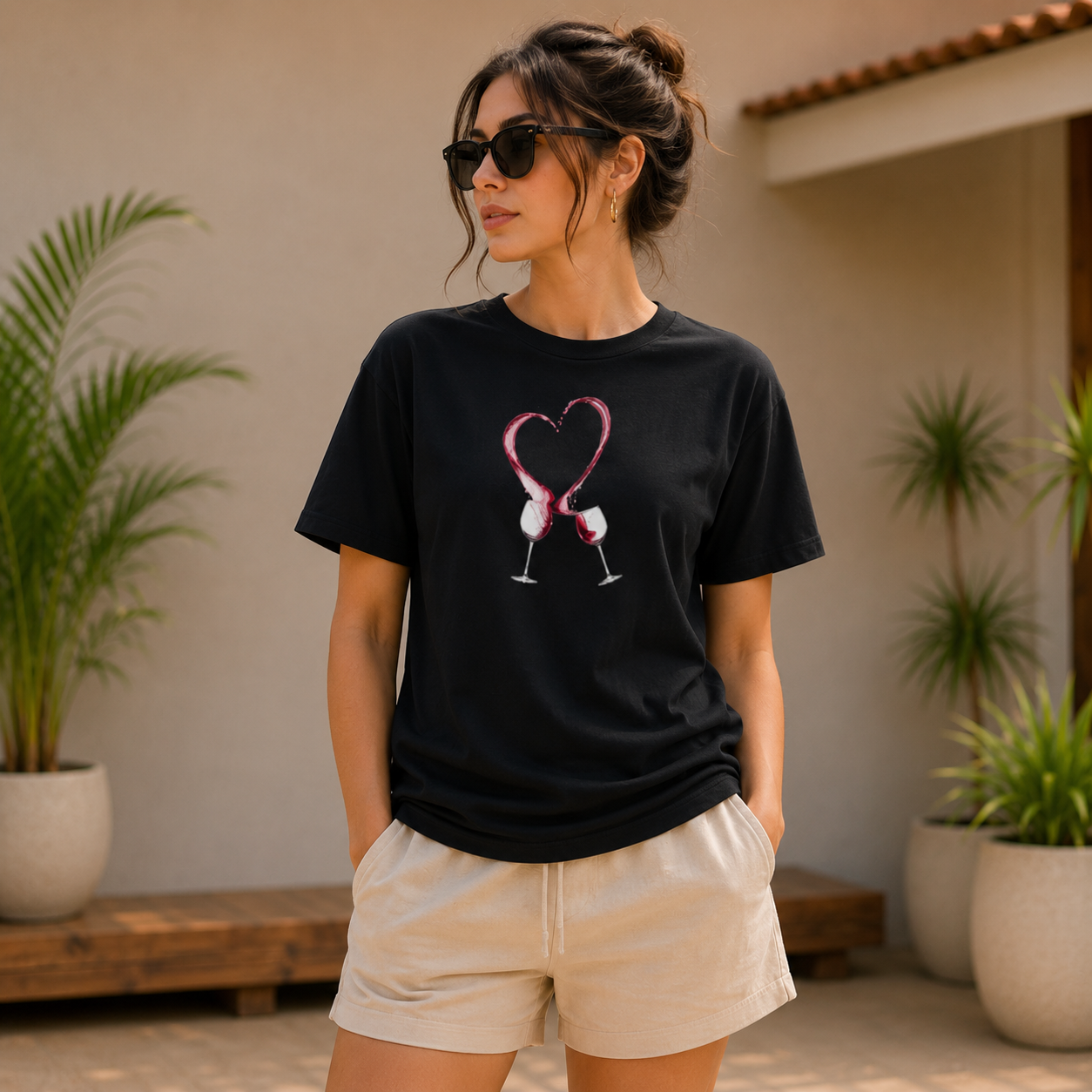 Heart Stretch T-shirt