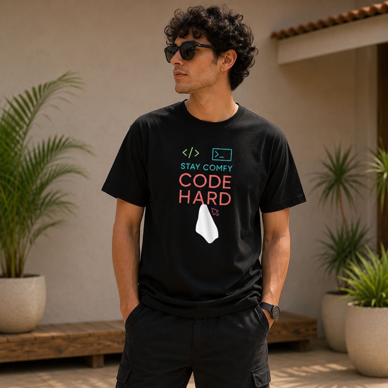 Code Comfy Stretch T-shirt
