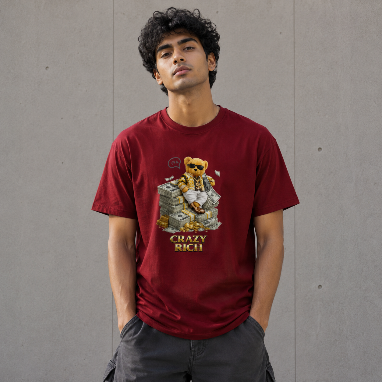 Crazy Rich Stretch T-shirt