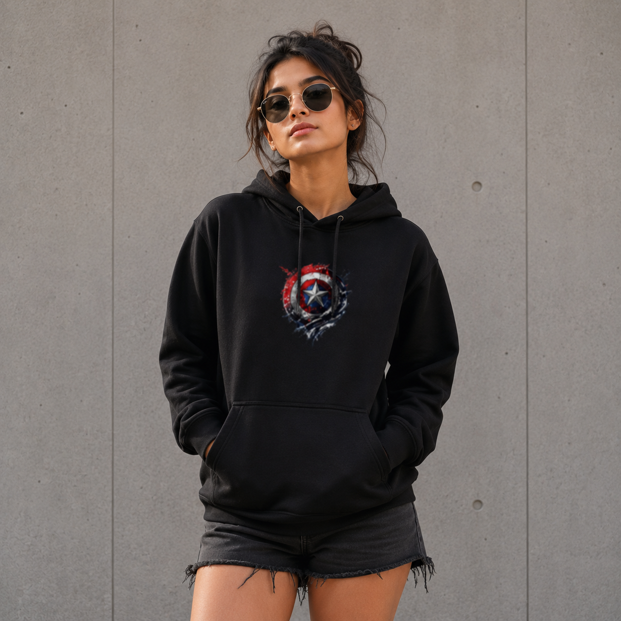Captain America Hoodie Hoodie