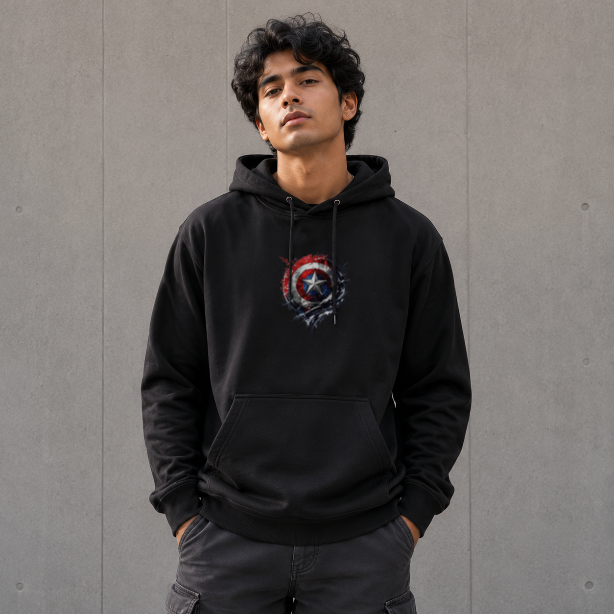 Captain America Hoodie Hoodie