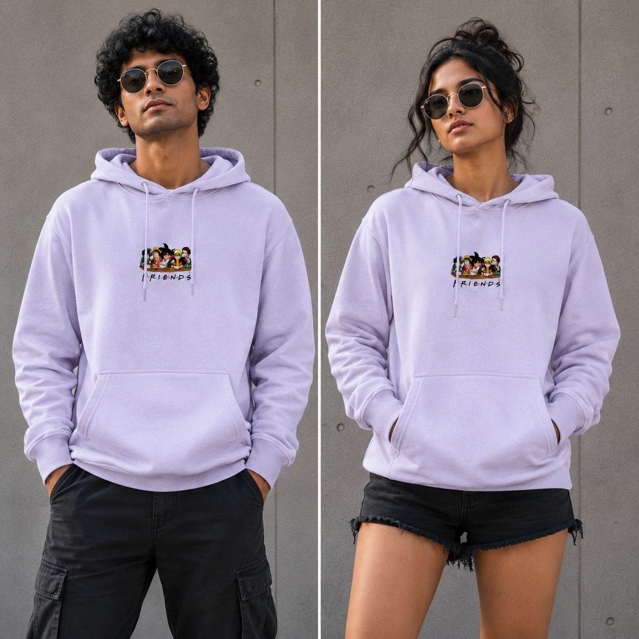 Anime Friends Hoodie