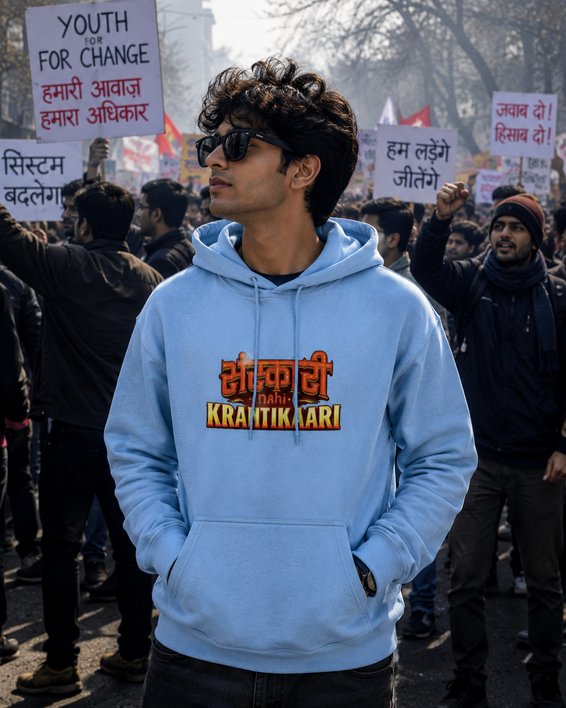 Sanskari Krantikari Hoodie