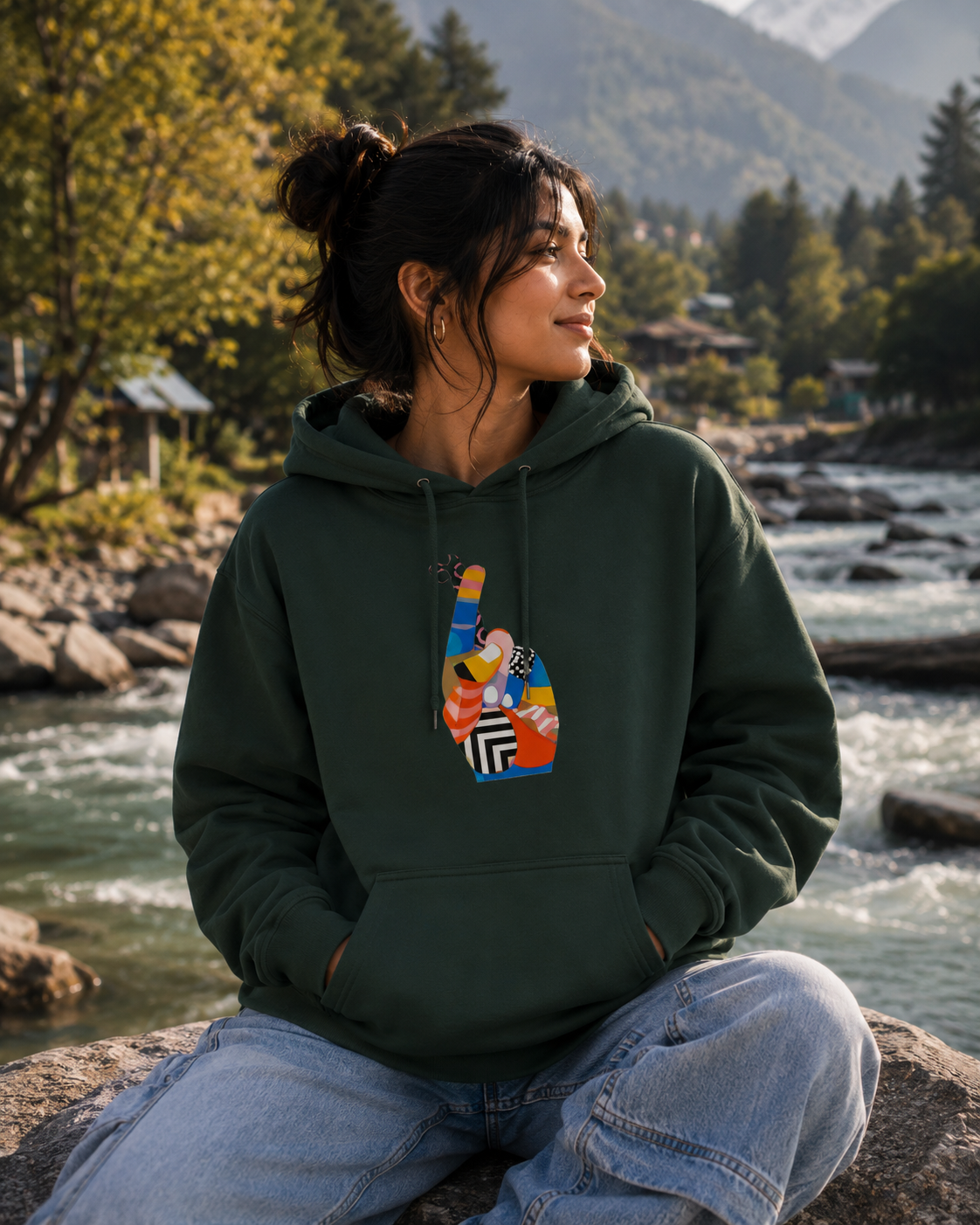 Fingers crossed Hoodie