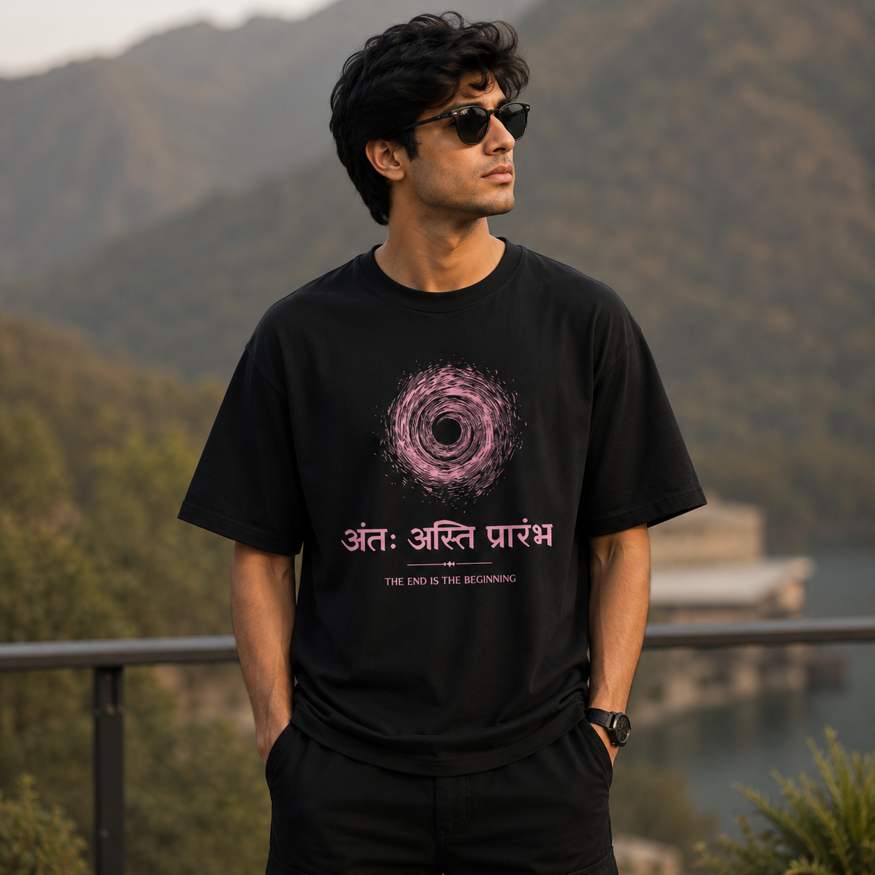 End is Beginning Oversize T-Shirt