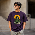 Smokin' Cat Oversized T-Shirt