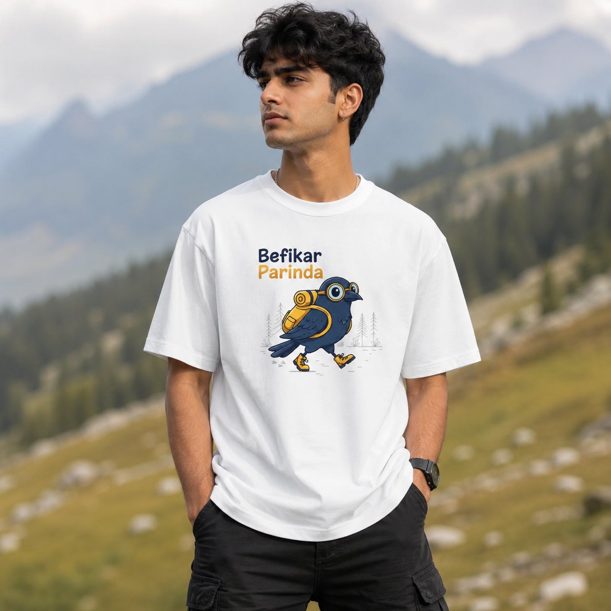Befikre Parinda Oversized T-Shirt