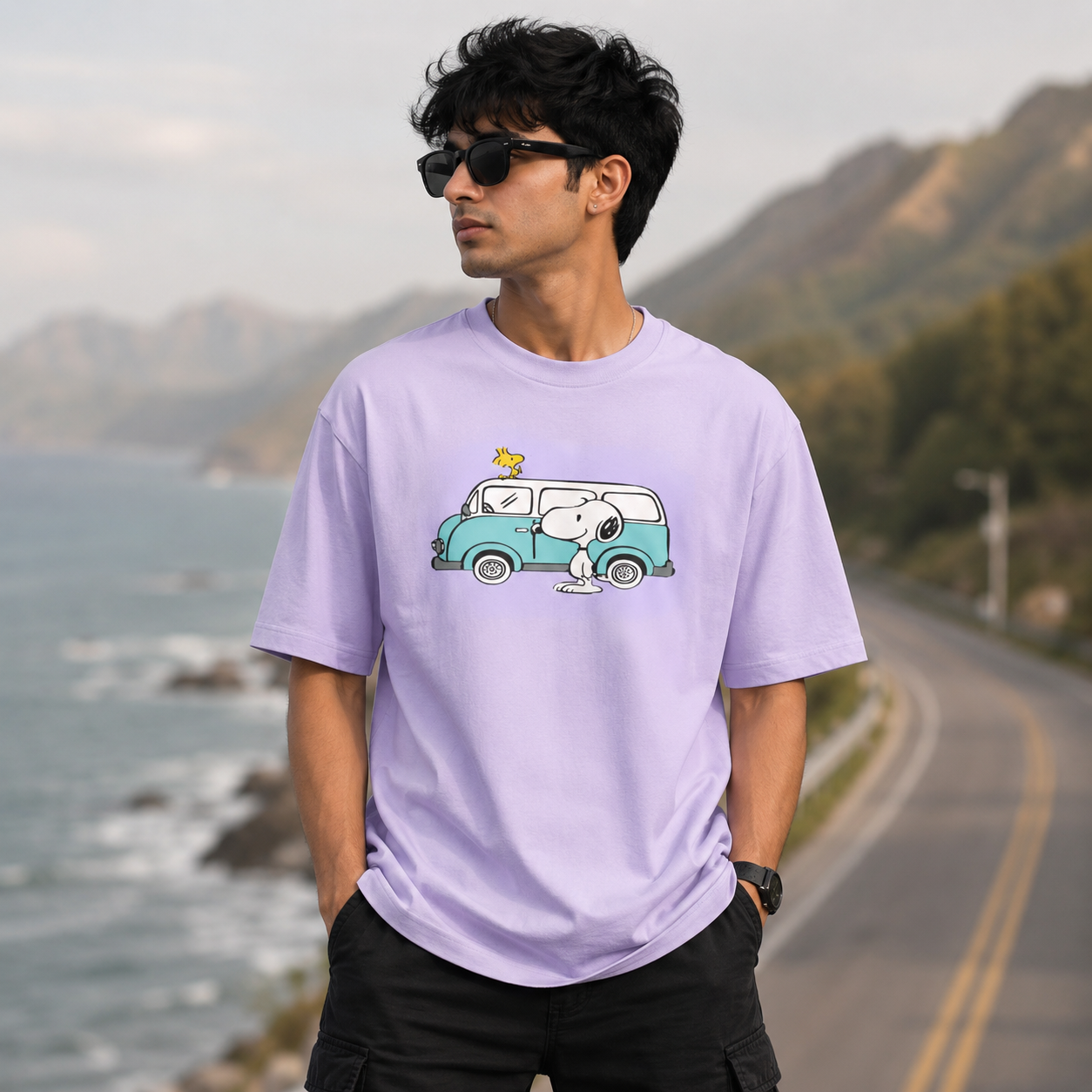 Road Trip - Oversized T-Shirt