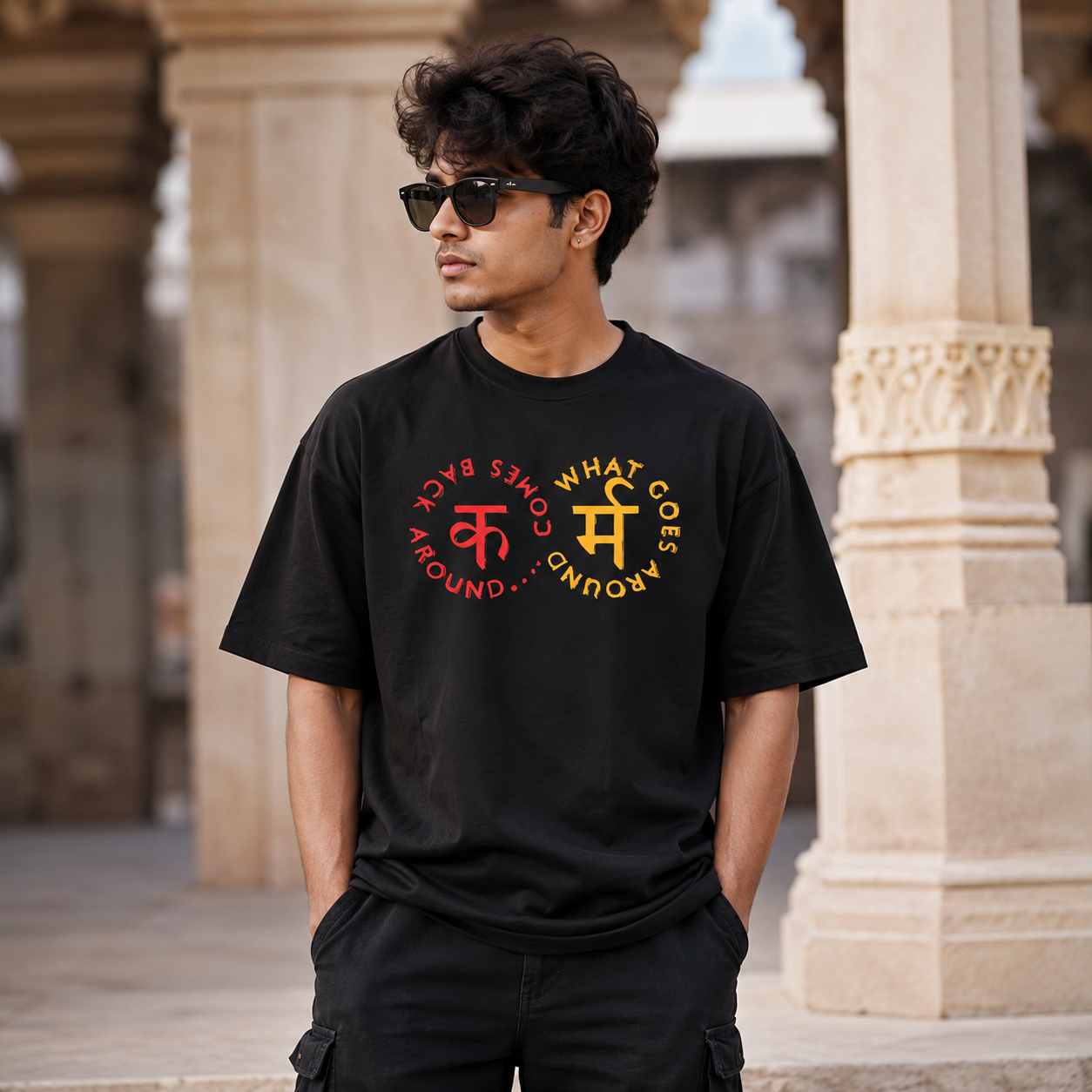 Karma Oversized T-Shirt