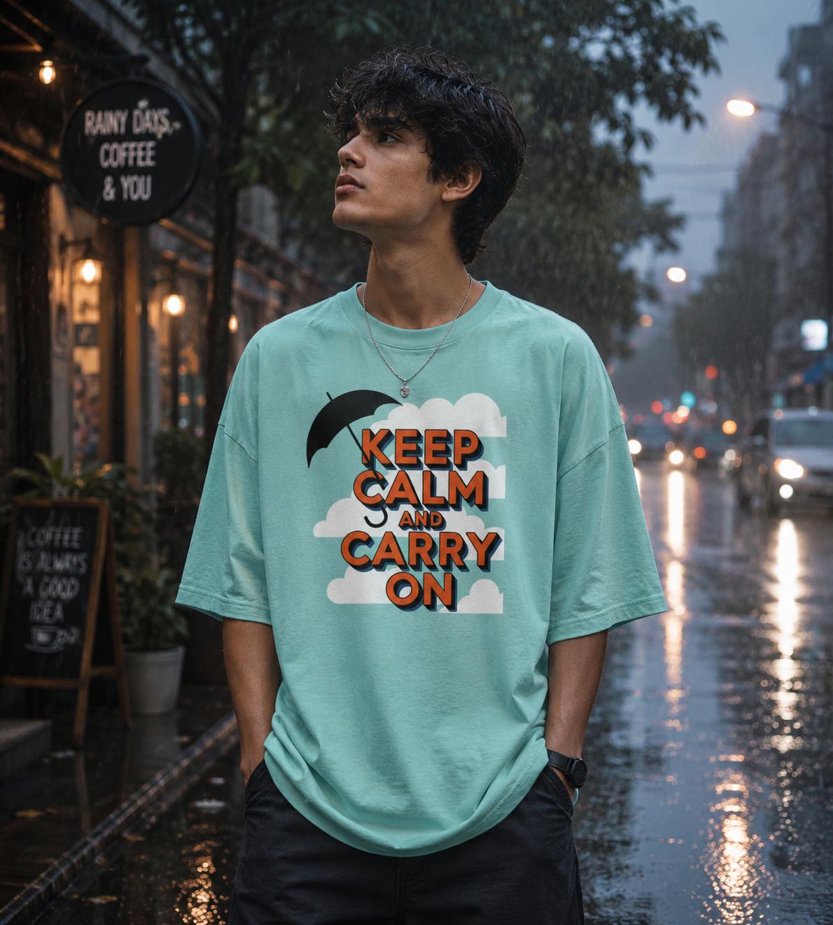 Monsoon Oversized T-Shirt