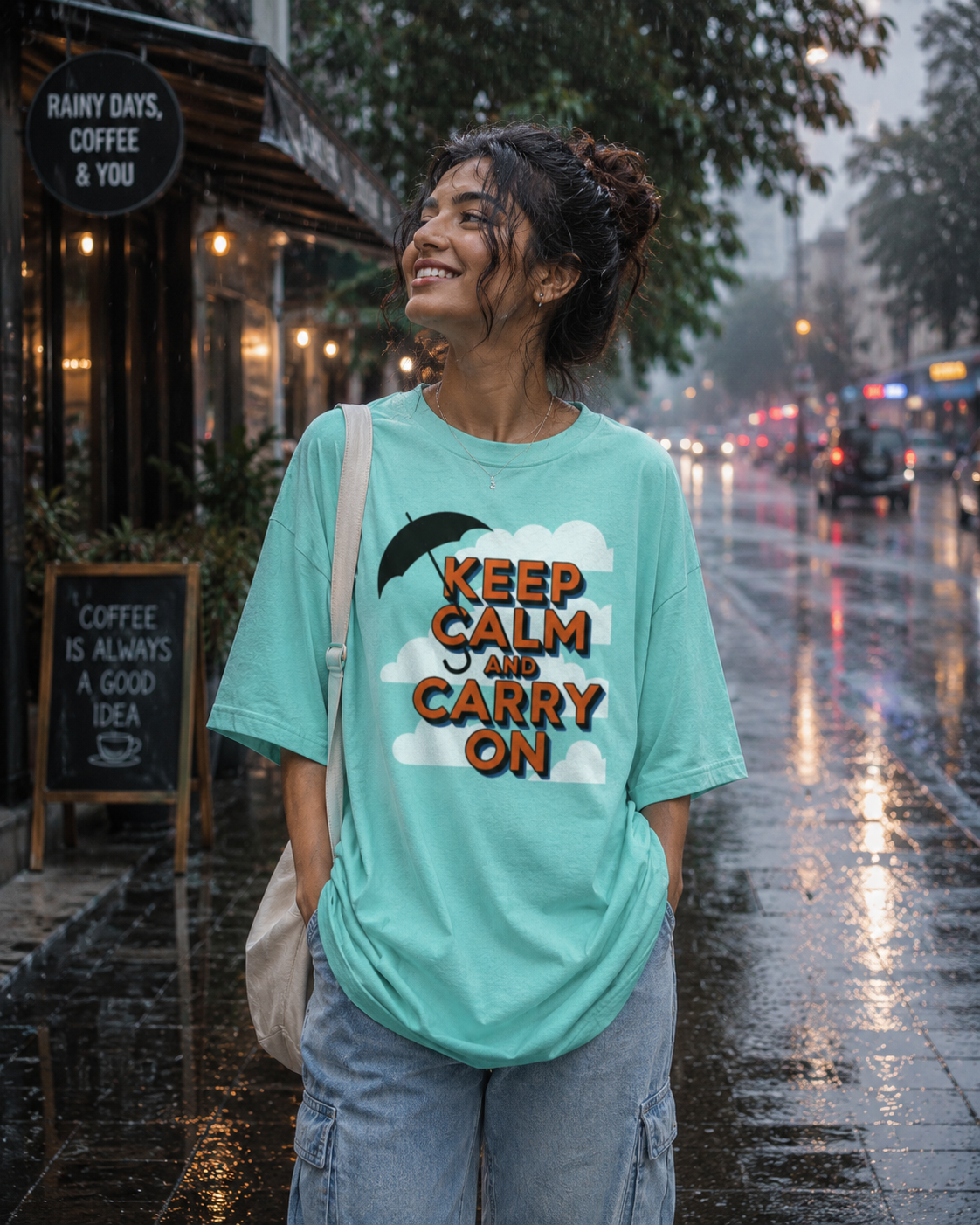 Monsoon Oversized T-Shirt