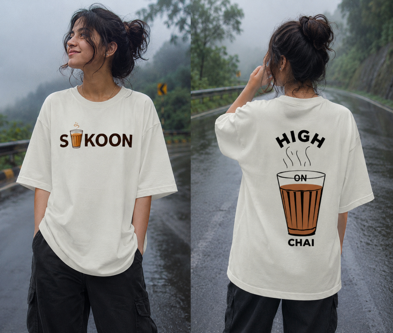 Chai Love Oversized T-Shirt