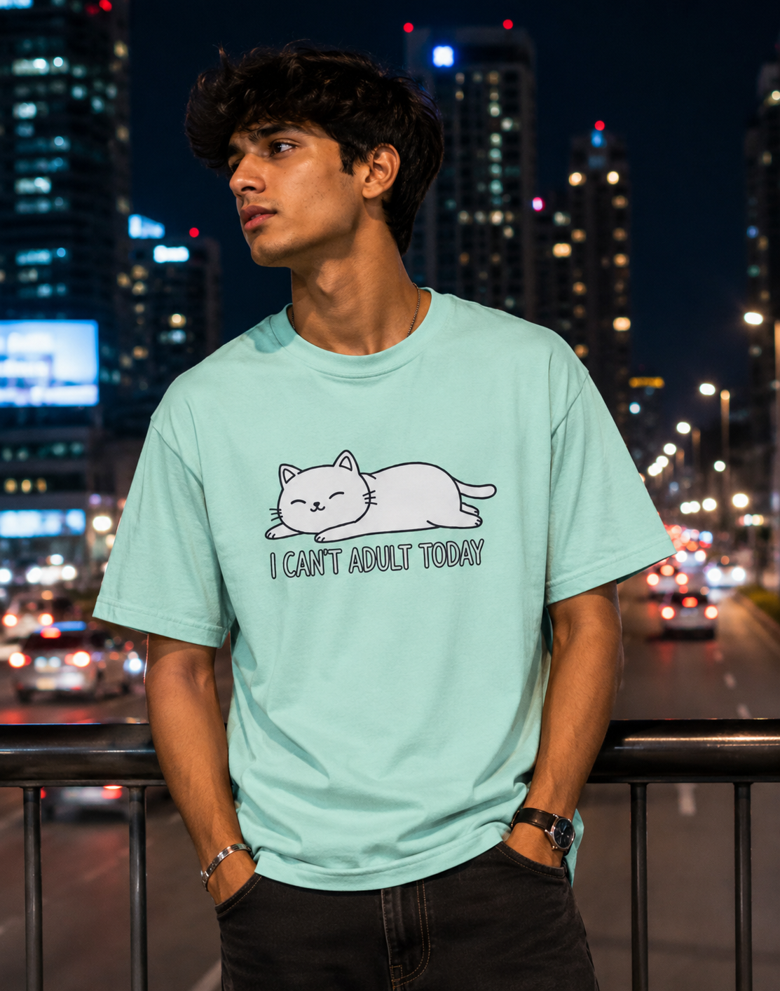 Cat Adult Regular T-shirt
