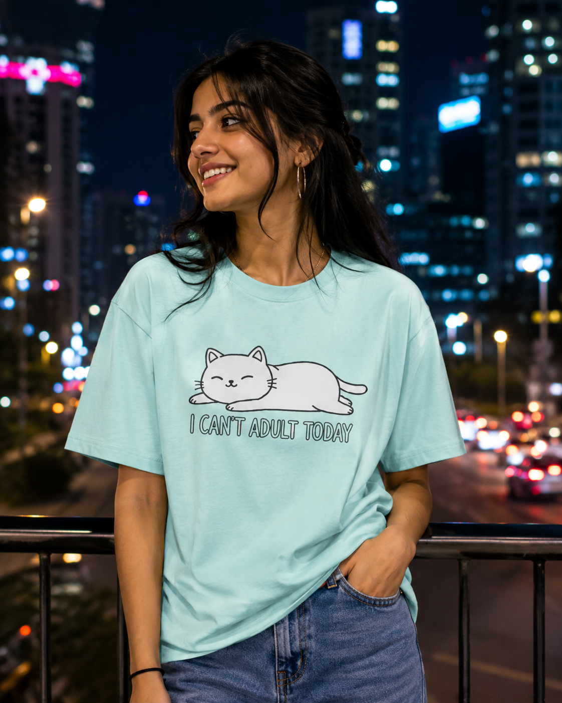 Cat Adult Regular T-shirt