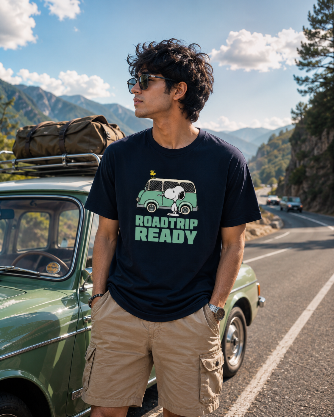 Snoopy Road Trip Regular T-shirt