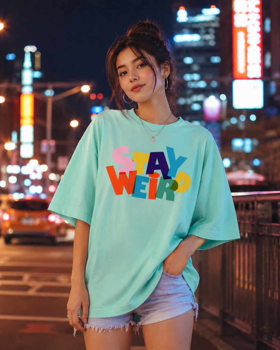 Stay Weird Oversized T-Shirt