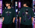 Anime Shadow Oversized T-Shirt