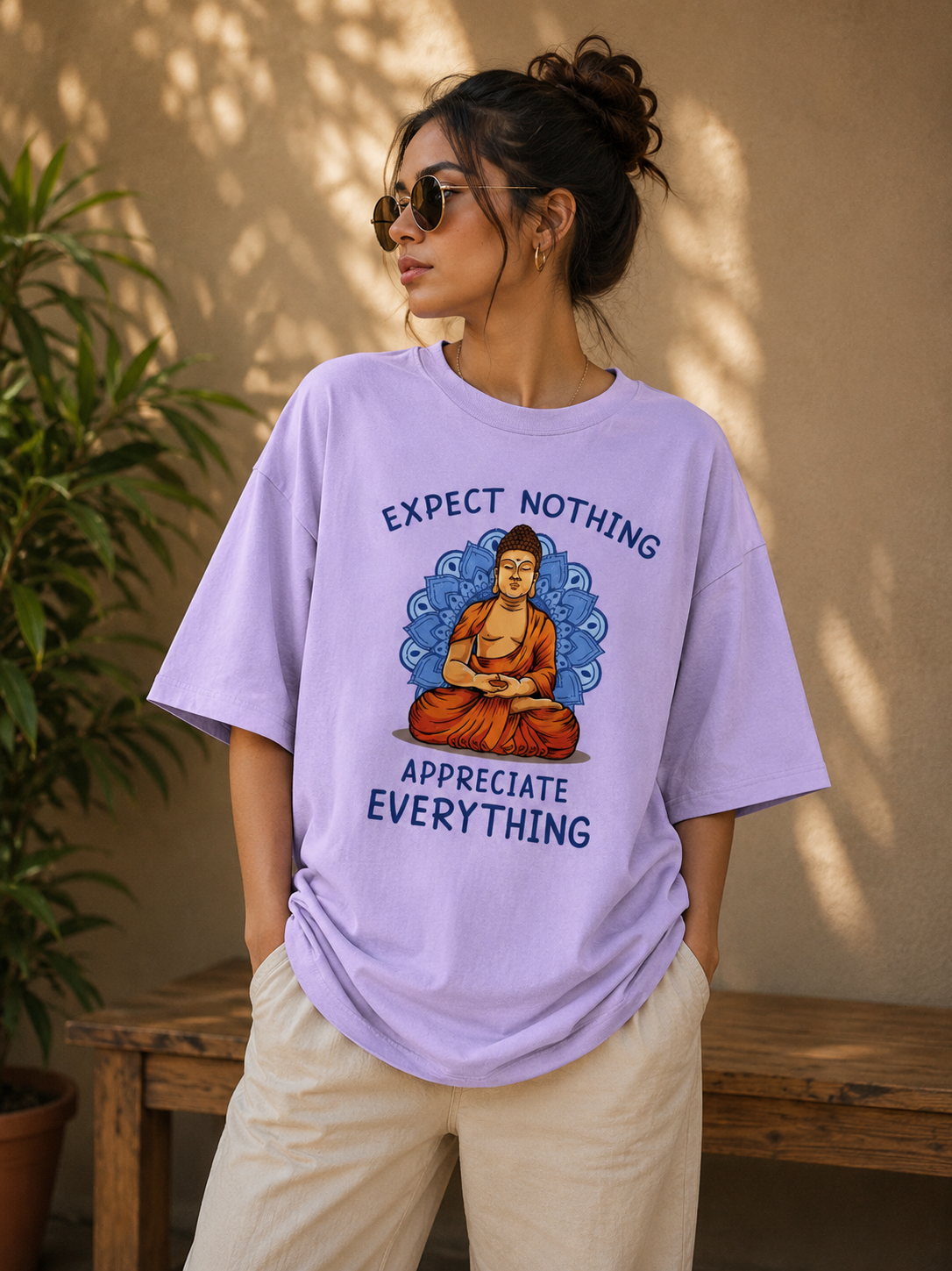 Expect Nothing Oversized T-Shirt