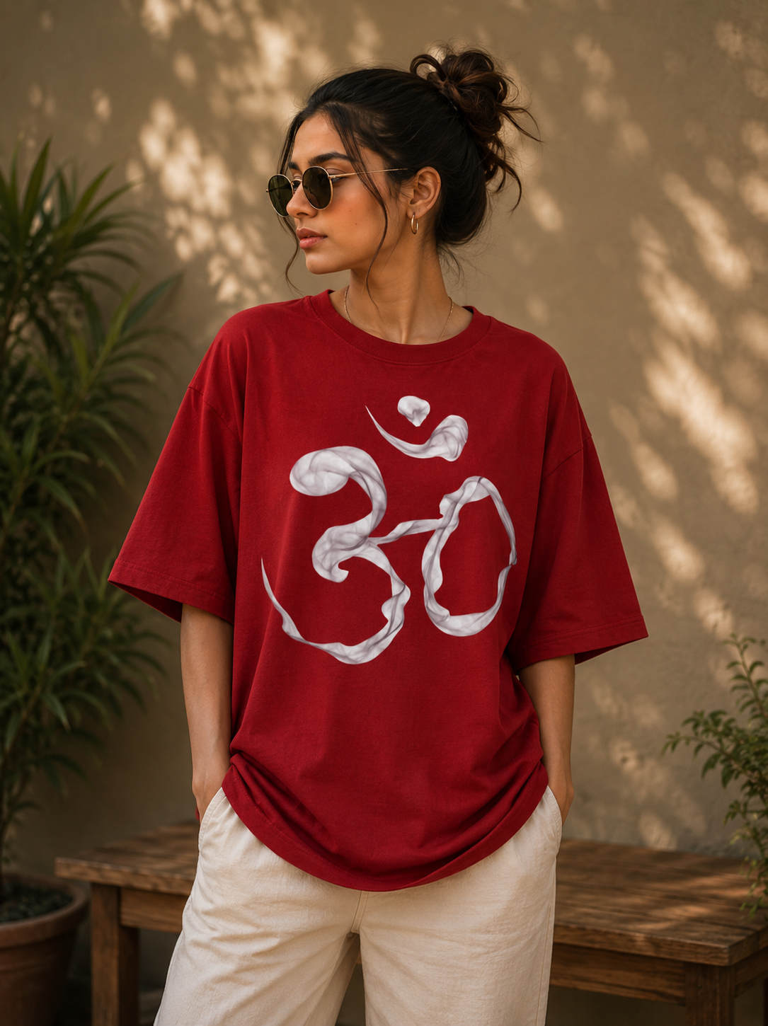 Om Fume Oversized T-Shirt