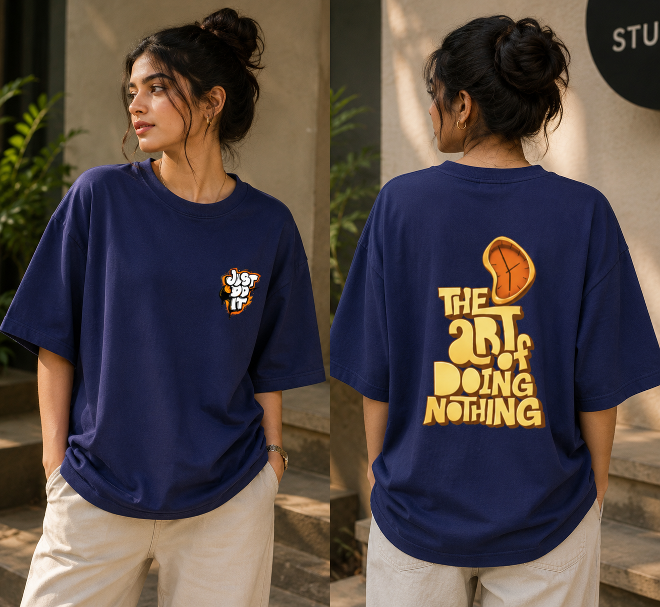 Just Do It - Oversized Classic T-Shirt