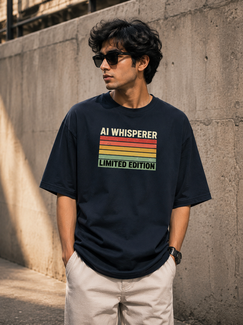 AI Whisper Oversized T-Shirt