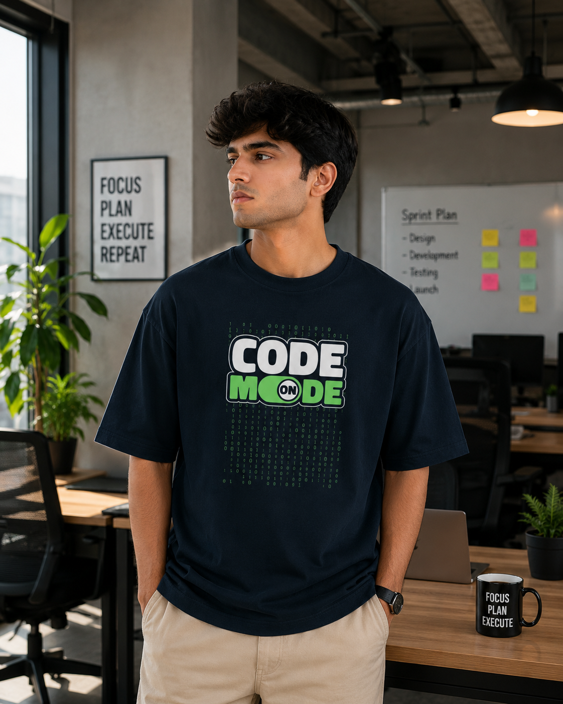 Code Mode Oversized T-Shirt