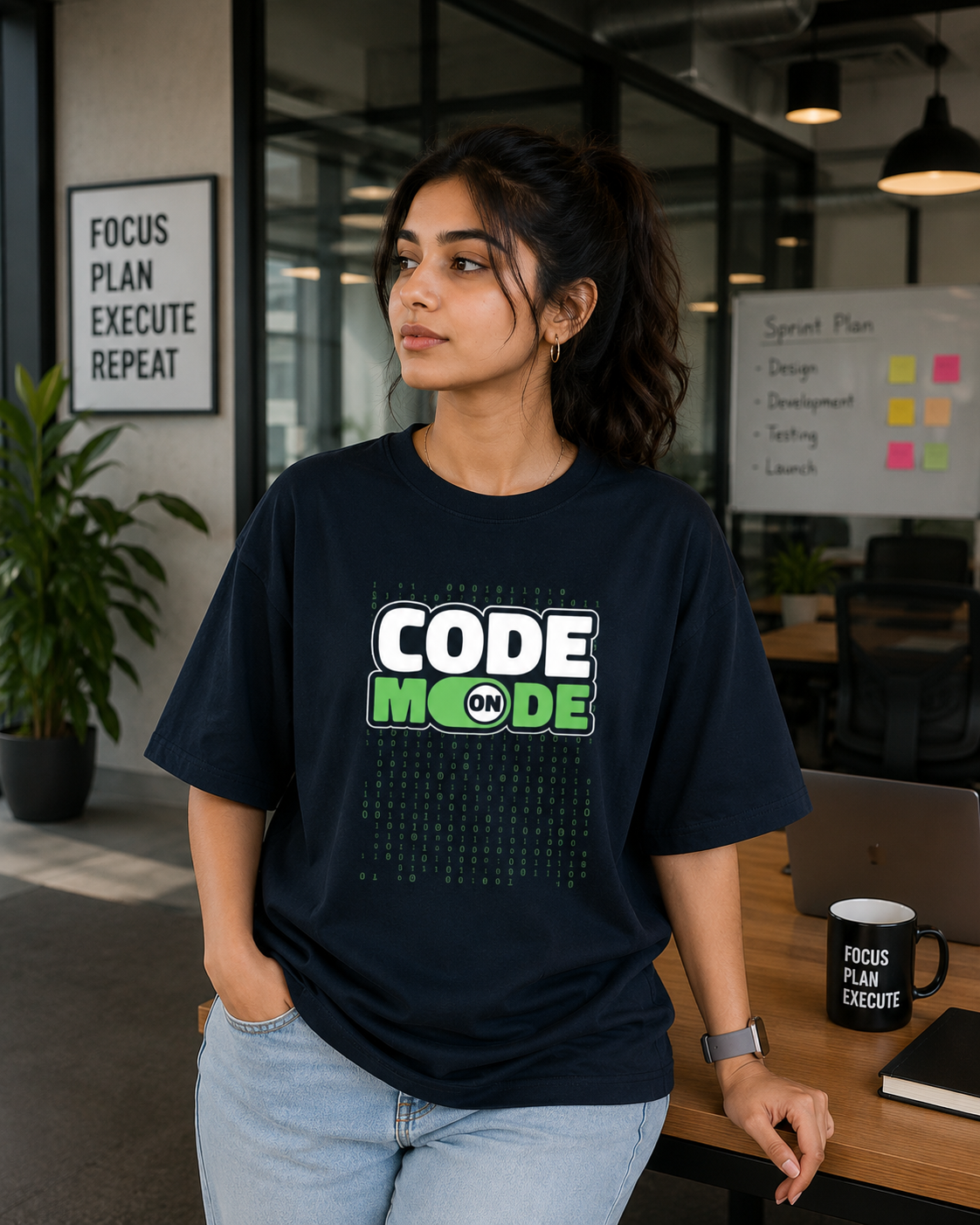 Code Mode Oversized T-Shirt
