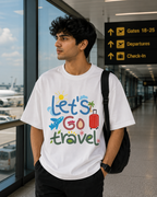 Let's Go Travel Oversized T-Shirt