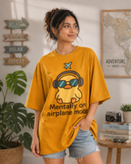 Airplane Mode Oversized T-Shirt